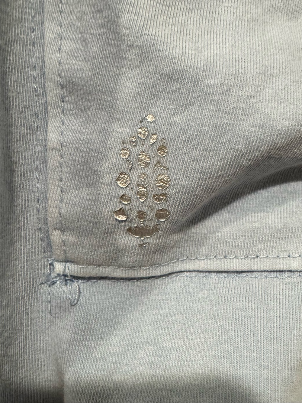 FP Movement Light Blue Hot Shot Short Sleeve Pocket Tee Romper Size XS - Picture 14 of 16